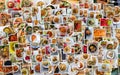 Italian Food Collage Royalty Free Stock Photo