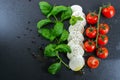 Italian Food Flag With Copy Space Royalty Free Stock Photo