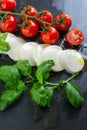 Italian Food Flag Royalty Free Stock Photo