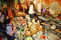 Italian food grocery store Royalty Free Stock Photo