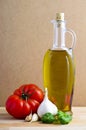 Italian food ingredients Royalty Free Stock Photo