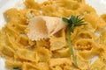 Italian food recipes, Agnolotti del plin filled pasta