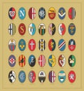 Italian Football Retro Logos