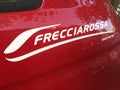Italian Frecciarossa train Royalty Free Stock Photo