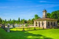 The Italian gardens at Kensington gardens in London, UK Royalty Free Stock Photo