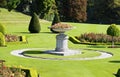 Italian gardens at Powerscourt in Ireland Royalty Free Stock Photo