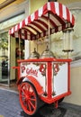 Italian gelati cart Royalty Free Stock Photo