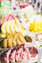 Italian gelatto ice cream Royalty Free Stock Photo