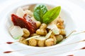 Italian gnocchi pasta dish.