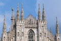 Italian Gothic - spires of Cathedral of Milan