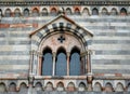 Italian Gothic Window in Como, Italy