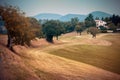 Italian hills Royalty Free Stock Photo