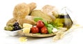 Italian ingredients Royalty Free Stock Photo