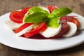 Italian insalada caprese Royalty Free Stock Photo