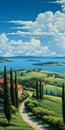 Italian Landscapes: Expansive Skies And Illuminated Visions