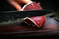 Italian lunch meat bresaola