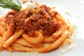 Italian maccheroni Royalty Free Stock Photo