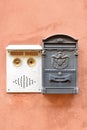 Italian mail box and door buzzer