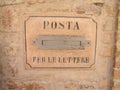 Italian mailbox