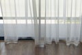 Italian Modern Model House : Clear Curtain Royalty Free Stock Photo