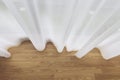 Italian Modern Model House : Curtain Detail Royalty Free Stock Photo