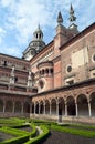 Italian Monastery Certosa di Pavia Royalty Free Stock Photo