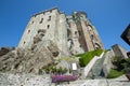 Italian monastery Sacra of St. Michel Pedmont