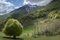 Italian Mountain Valley Near Lake Como Royalty Free Stock Photo