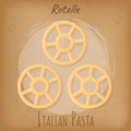 Italian pasta national cuisine cafe banner. Design for store ad, restaurant menu, dinner logo