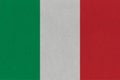 Italian Flag of Italy Royalty Free Stock Photo