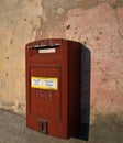Italian old mailbox