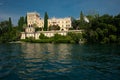 Italian palace on the isola del Garda - Garda island, Lombardy, Italy