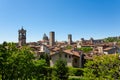 Italian panorama, upper city of