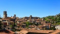 Italian panorama, upper city of