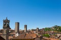 Italian panorama, upper city of