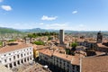 Italian panorama, upper city of