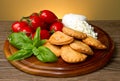 Italian panzerotti Royalty Free Stock Photo