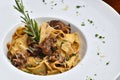 Italian Pappardelle Pasta with Wild Boar Sauce