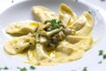 Italian pasta dish Royalty Free Stock Photo