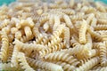 Italian pasta girandole Royalty Free Stock Photo