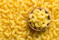 Italian pasta macaroni Royalty Free Stock Photo