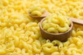 Italian pasta macaroni Royalty Free Stock Photo