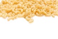 Italian pasta (macaroni) Royalty Free Stock Photo