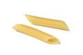 Italian Pasta - `Penne Lisce` or `Mostaccioli` Type Royalty Free Stock Photo