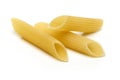 Italian pasta - Penne rigate Royalty Free Stock Photo