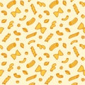 Seamless pasta pattern