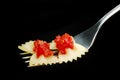 Italian Pasta And Tomato Royalty Free Stock Photo