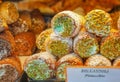 Italian pastries cannoli Royalty Free Stock Photo