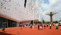 Italian pavilion and tree of life, Expo 2015 Royalty Free Stock Photo