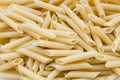 Italian penne pasta background Royalty Free Stock Photo